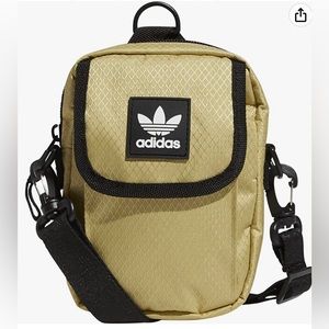 Adidas Gold Crossbody Bag NWT